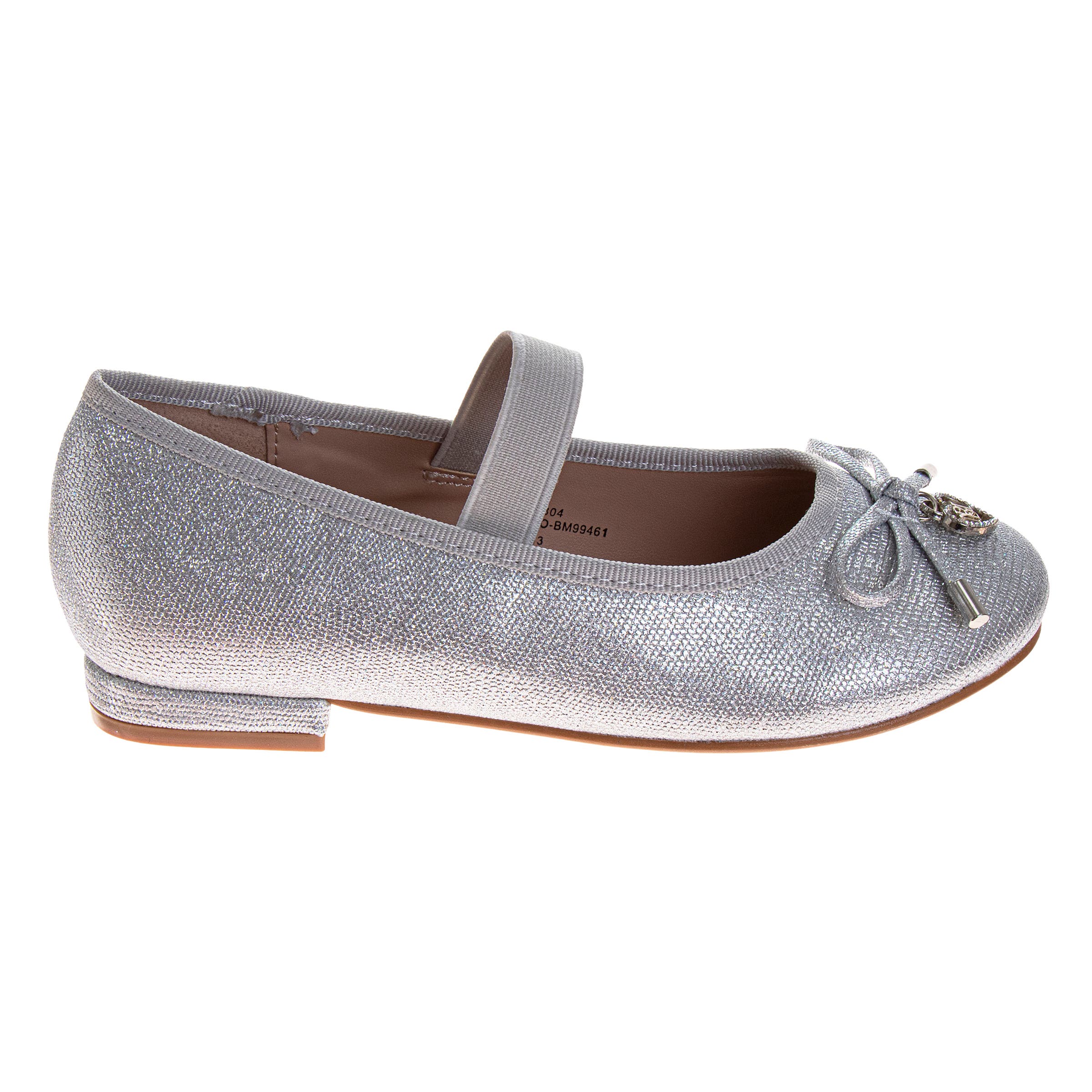 BADGLEY MISCHKA Dress Sandals for Girls, Alternate, color, Silver