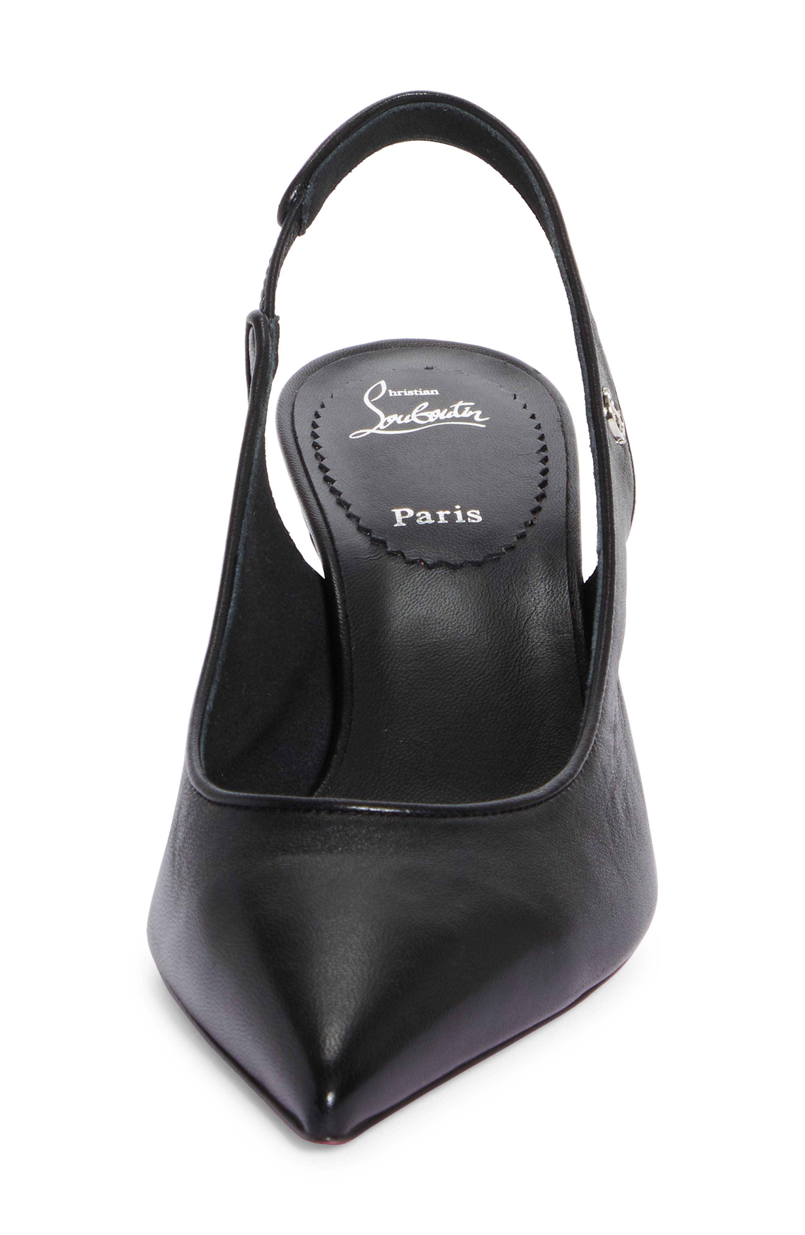 Christian Louboutin Sporty Kate Slingback Pump, Alternate, color, Black