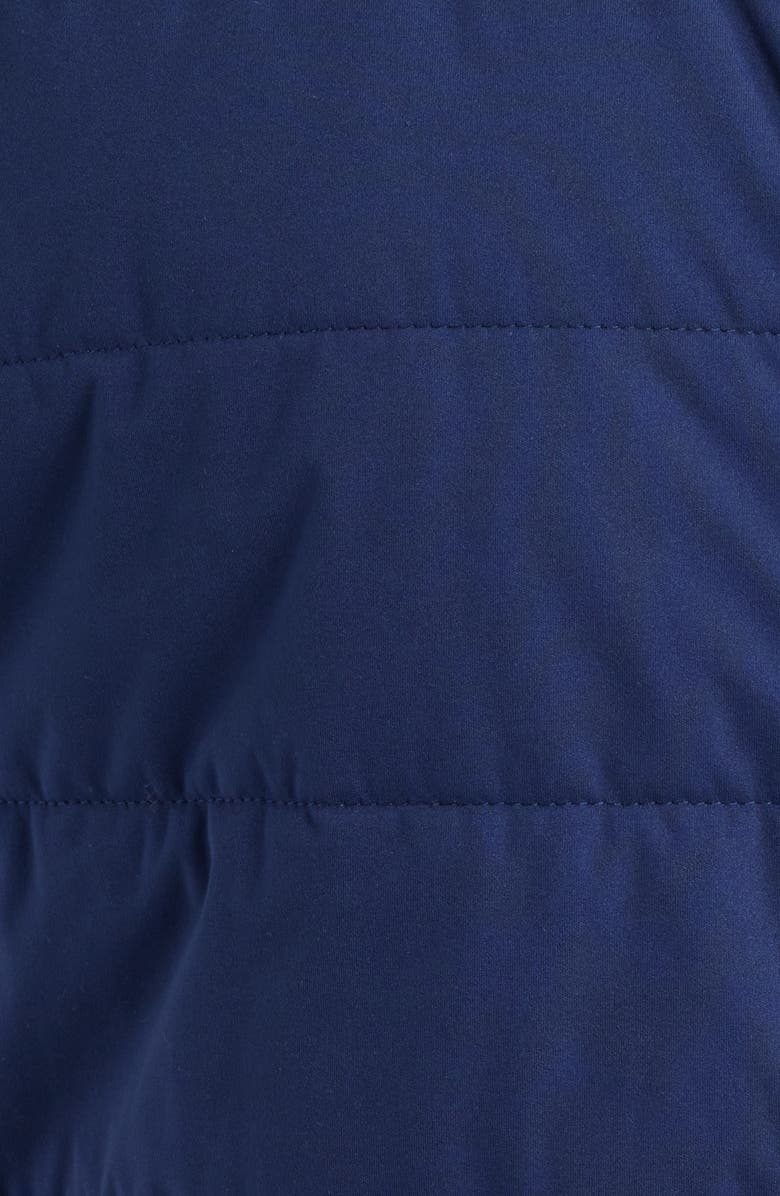 Peter Millar Fuse Water Resistant Recycled Polyester Hybrid Vest, Alternate, color, Navy