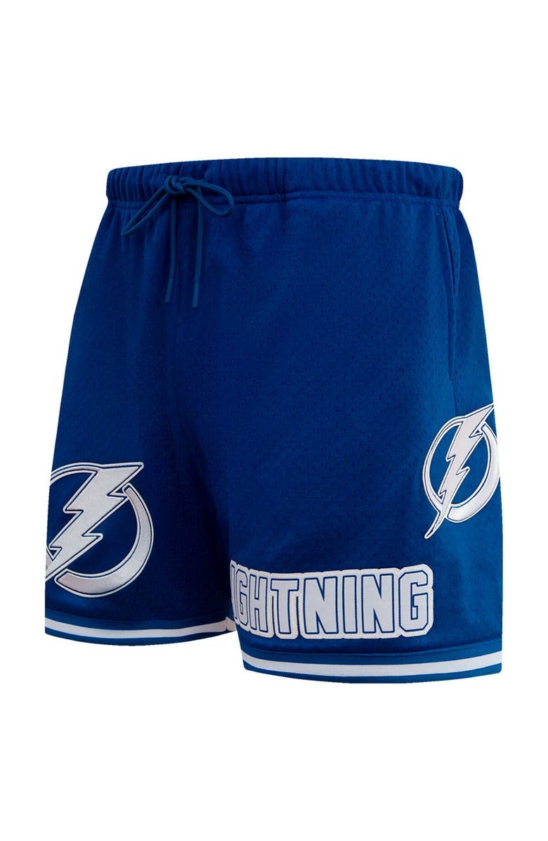 PRO STANDARD Men's Pro Standard Blue Tampa Bay Lightning Classic Mesh Shorts, Alternate, color, Blue