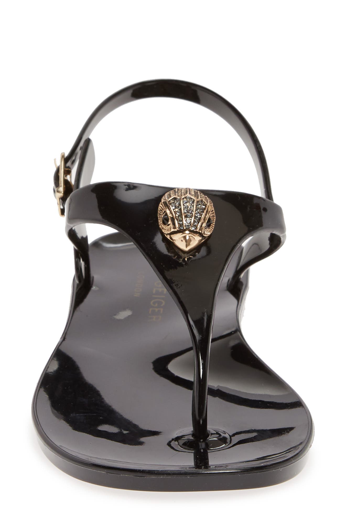 Kurt Geiger London Maddison Embellished V-Strap Sandal, Alternate, color, 