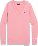 vineyard vines Heritage Tipped V-Neck Sweater