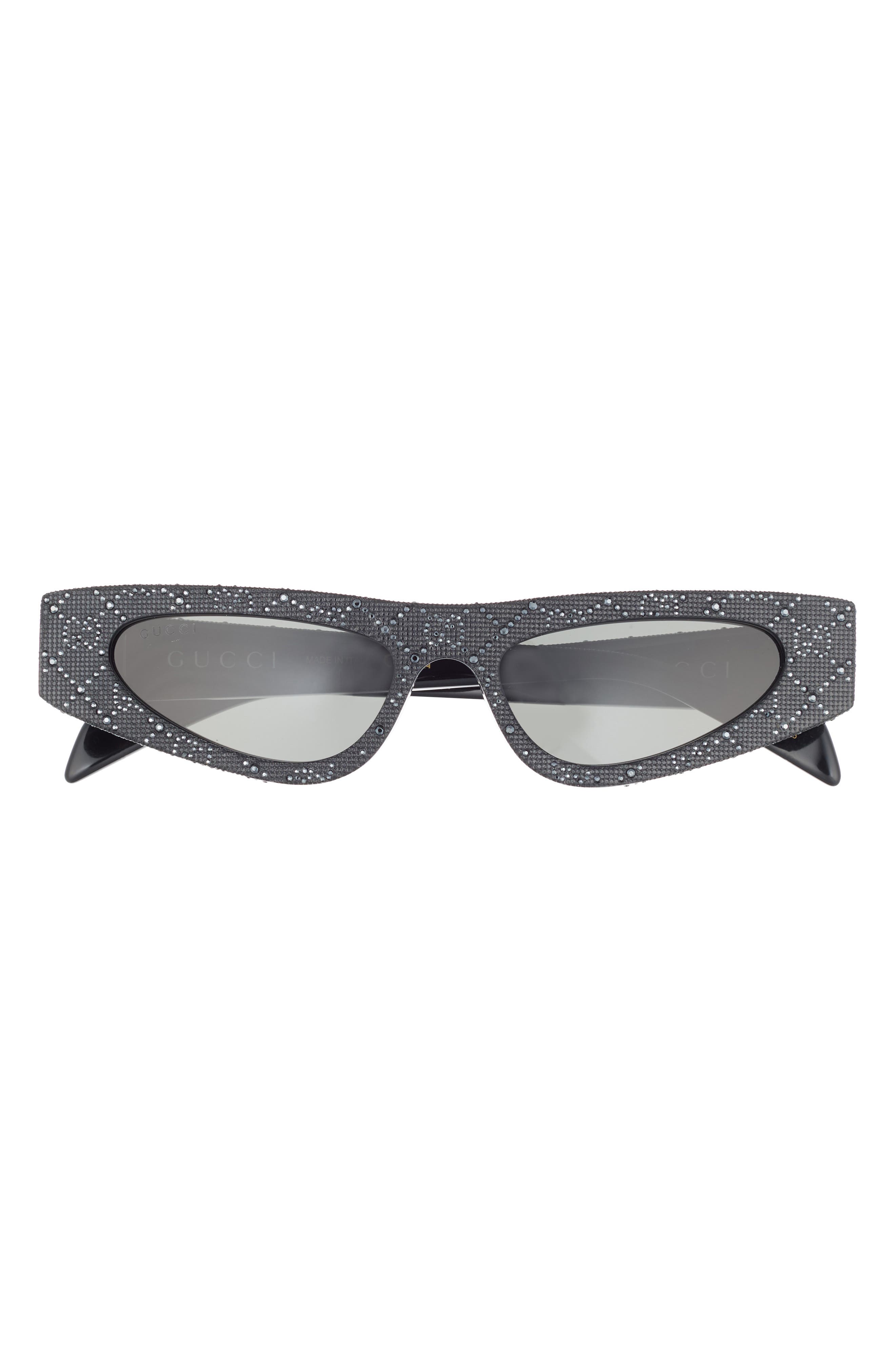 Gucci 52mm Cat Eye Sunglasses