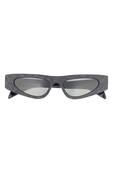 52mm Cat Eye Sunglasses
