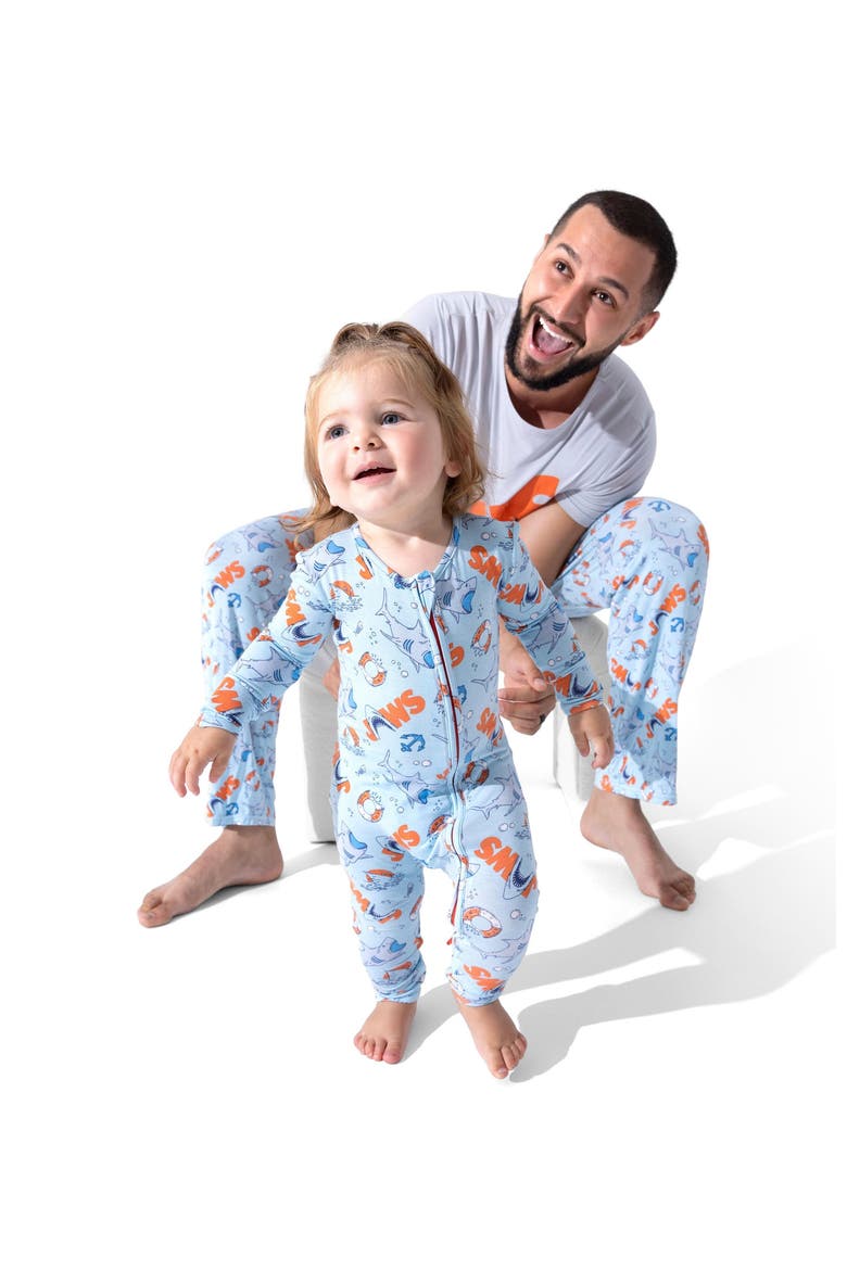 Baby JAWS Convertible Footie, Alternate, color, JAWS