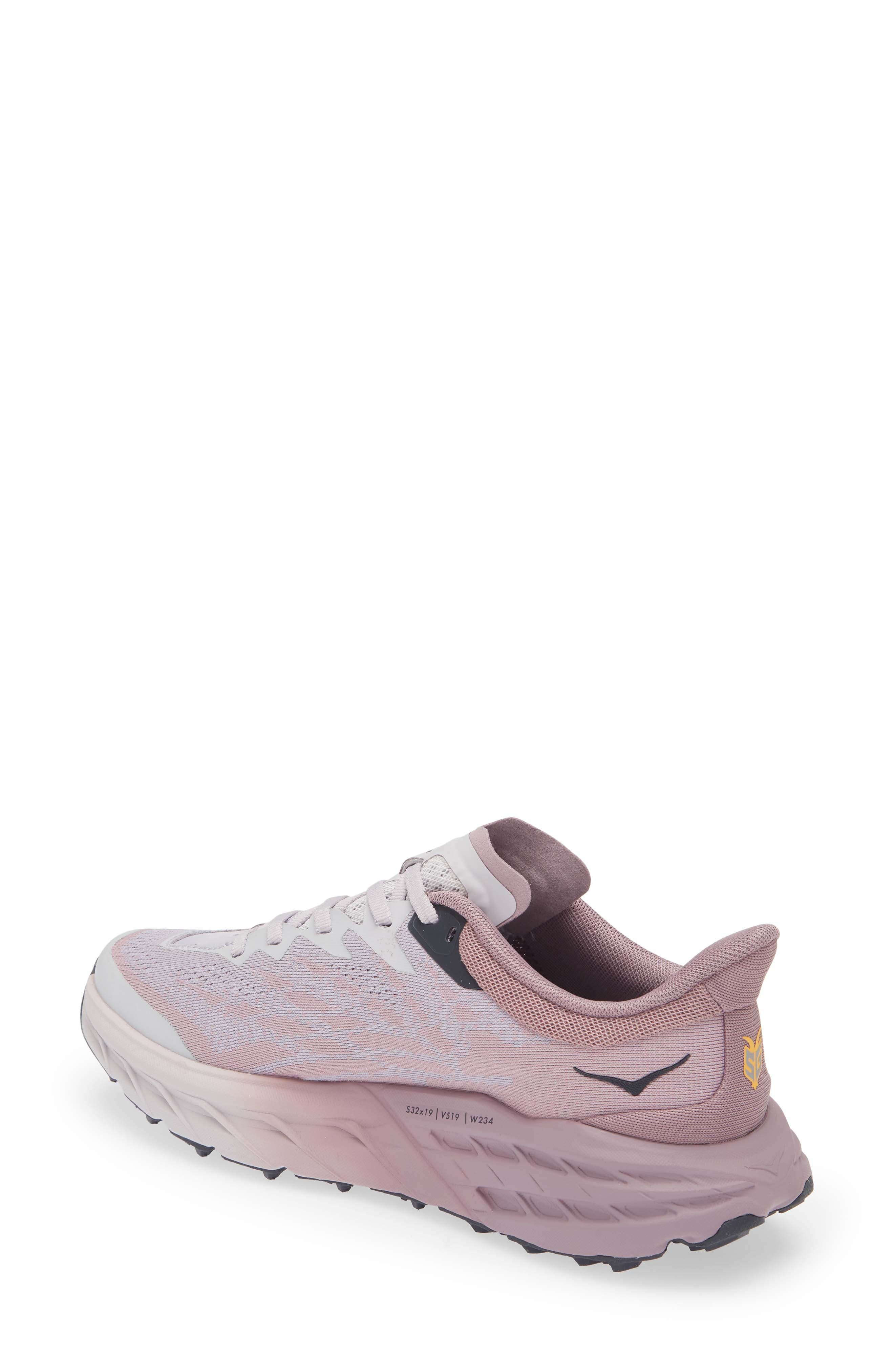 HOKA Speedgoat 5 Trail Running Shoe, Alternate, color, Elderberry / Lilac Marble