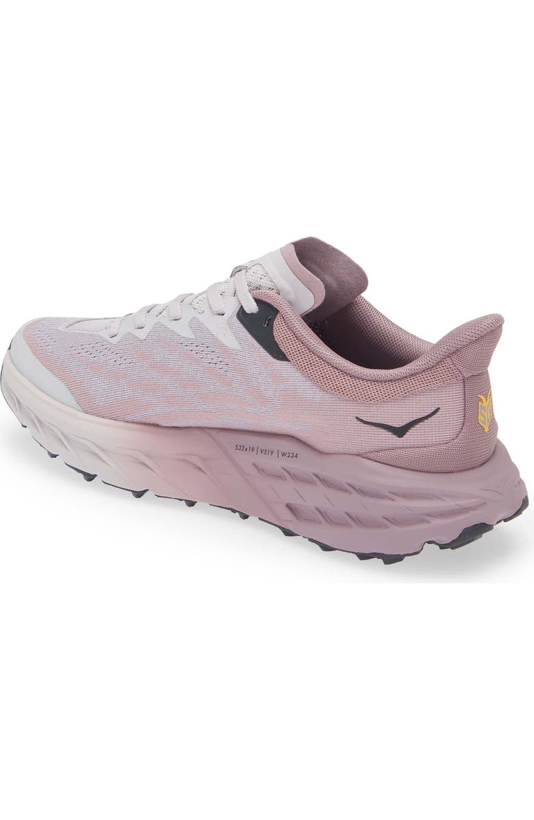 HOKA Speedgoat 5 Trail Running Shoe, Alternate, color, Elderberry / Lilac Marble