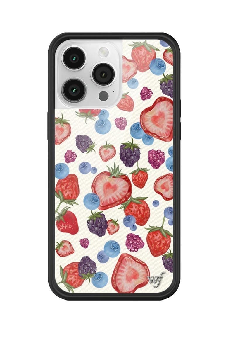 Fruit Tart iPhone Case, Alternate, color, White