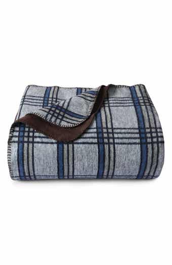 Yarn Dyed Plaid Throw Blanket