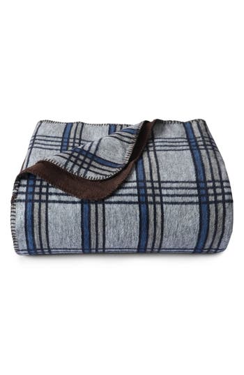 Azores Home Yarn Dyed Plaid Throw Blanket In Gray