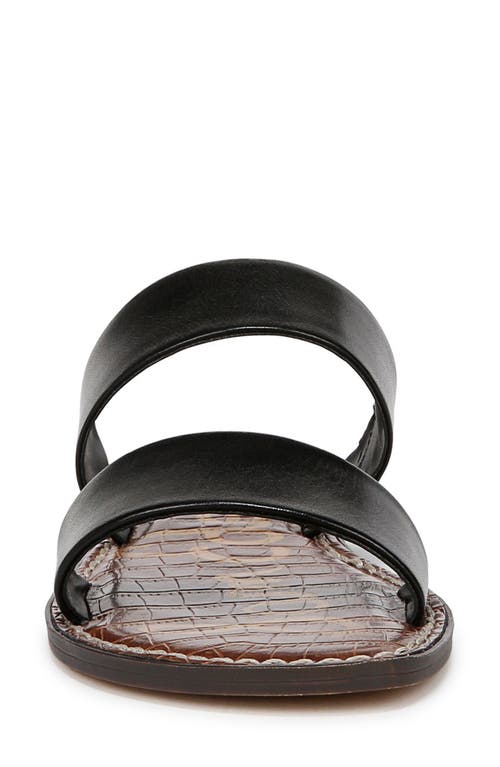 Sam Edelman Haydee Womens Padded Insole Slide Sandals In Black