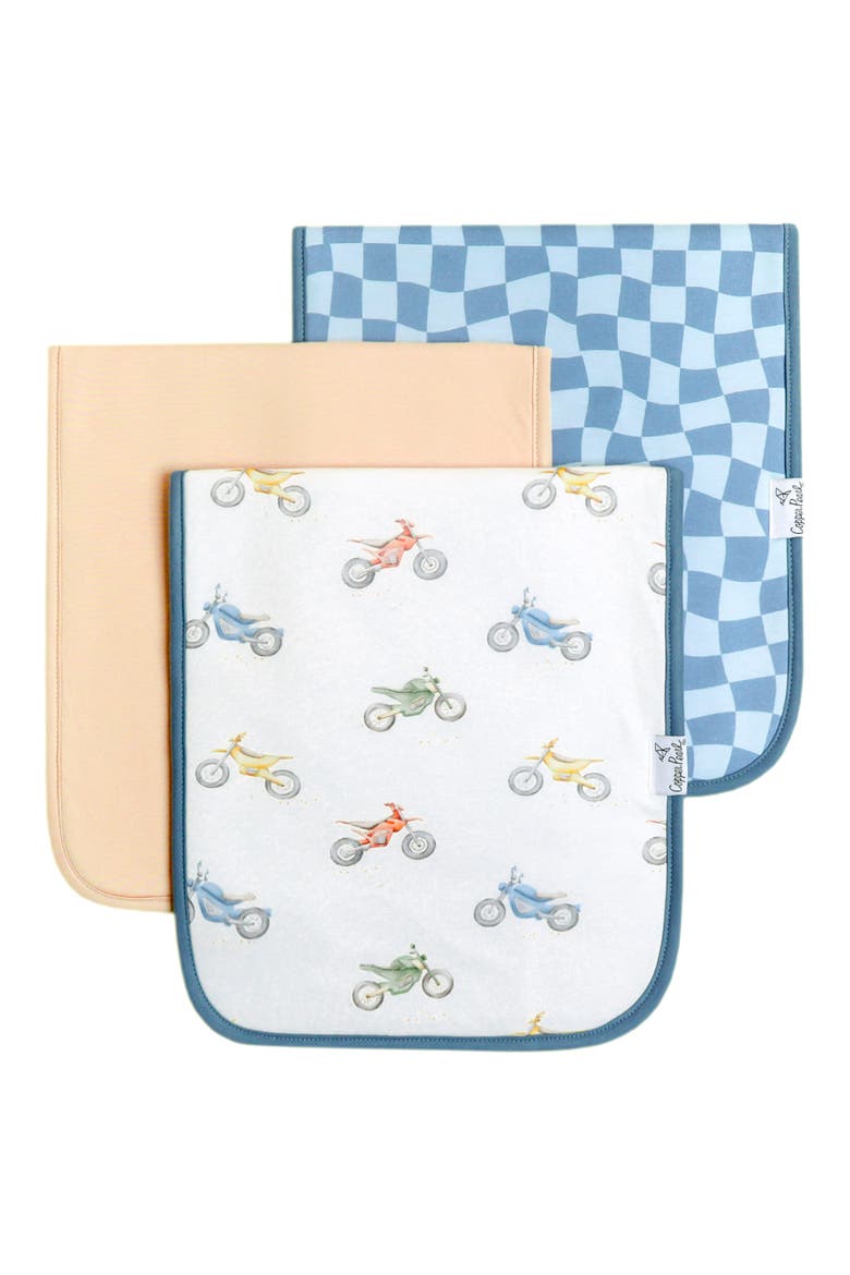 3-Pack Burp Cloths, Main, color, RYDER