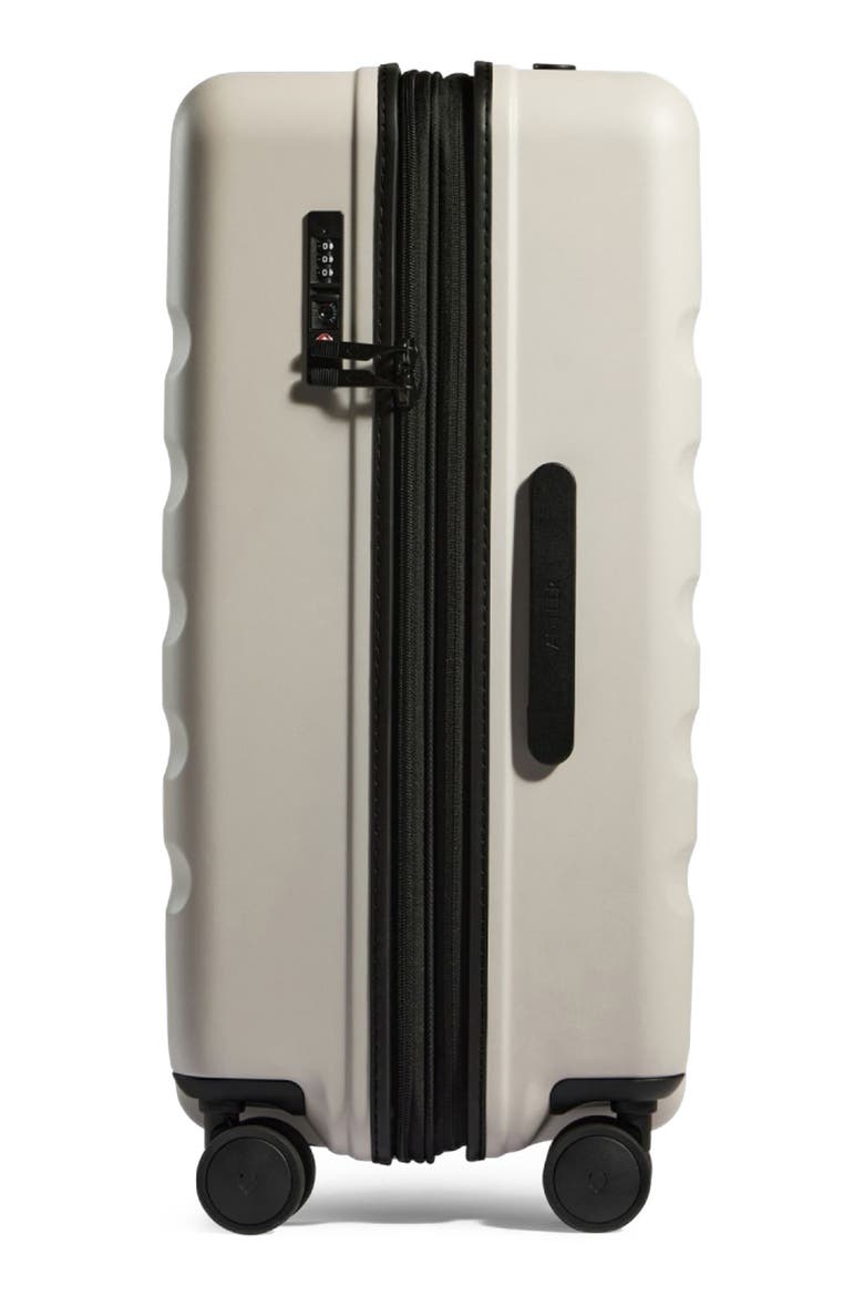 Icon Stripe Medium Suitcase, Alternate, color, Taupe