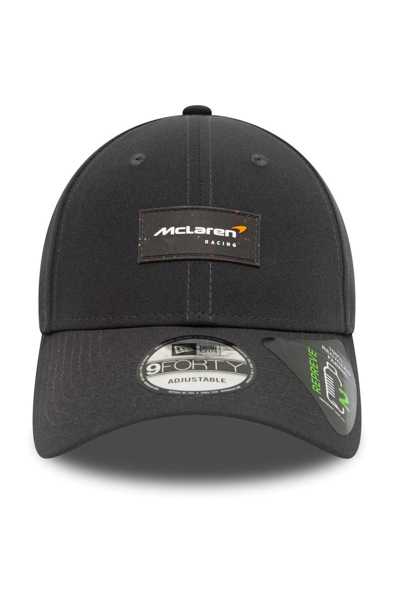 New Era Men's New Era Gray McLaren F1 Team Repreve 9FORTY Snapback Hat, Alternate, color, 
