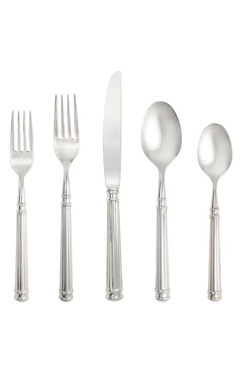 Nyssa Hollow 20-Piece Flatware Set
