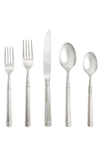 Fortessa Nyssa Hollow 20-piece Flatware Set In Silver