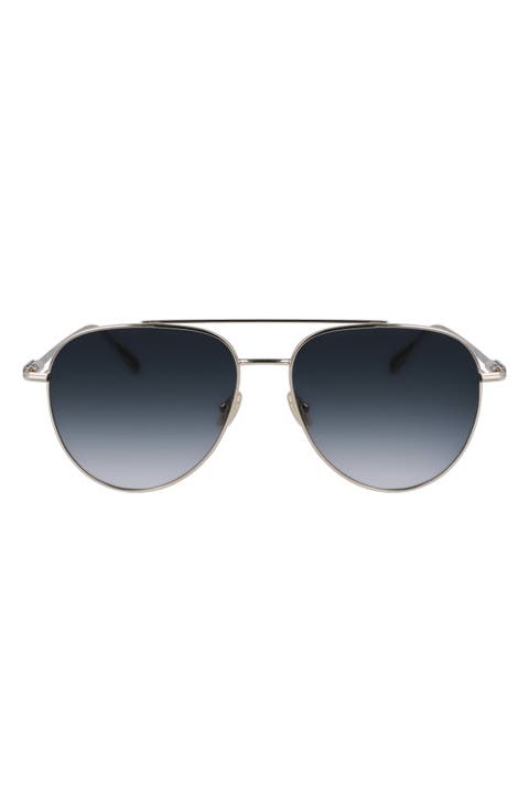 Gancini Evolution 61mm Aviator Sunglasses