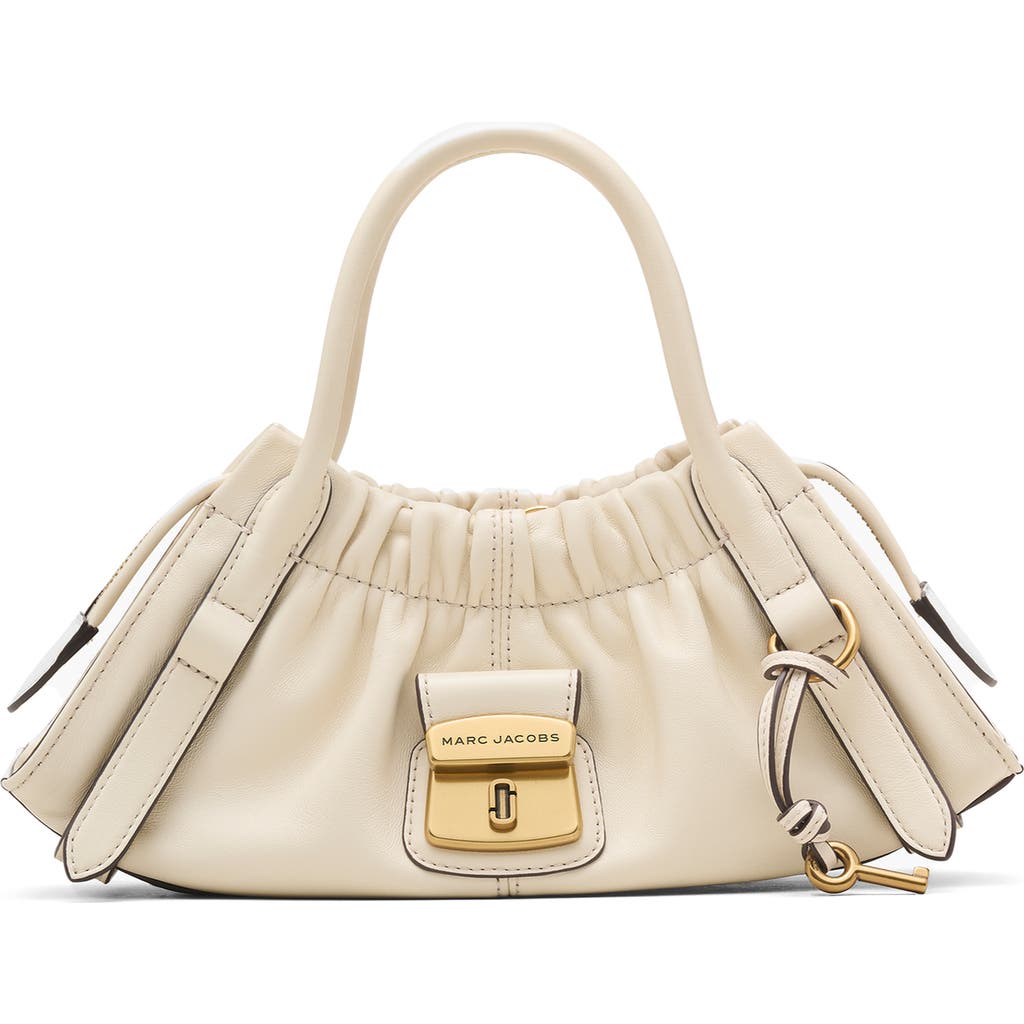 Marc Jacobs The Small Christina Leather Satchel Bag In White