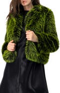 IVONNE Faux Fur Short Coat