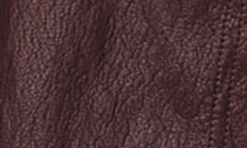 Bella Dahl Crop Faux Leather Jacket In Brown