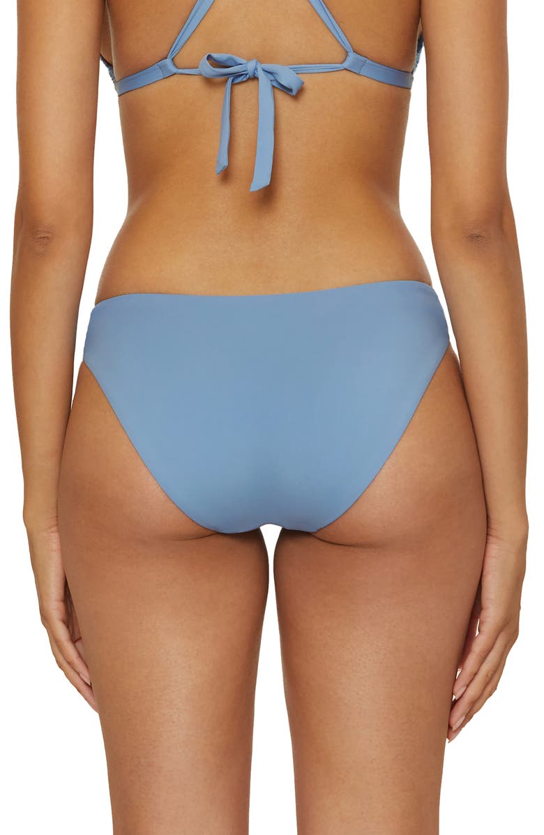 Lucky Brand Malaga Crochet Tab Bikini Bottoms, Alternate, color, Wisteria