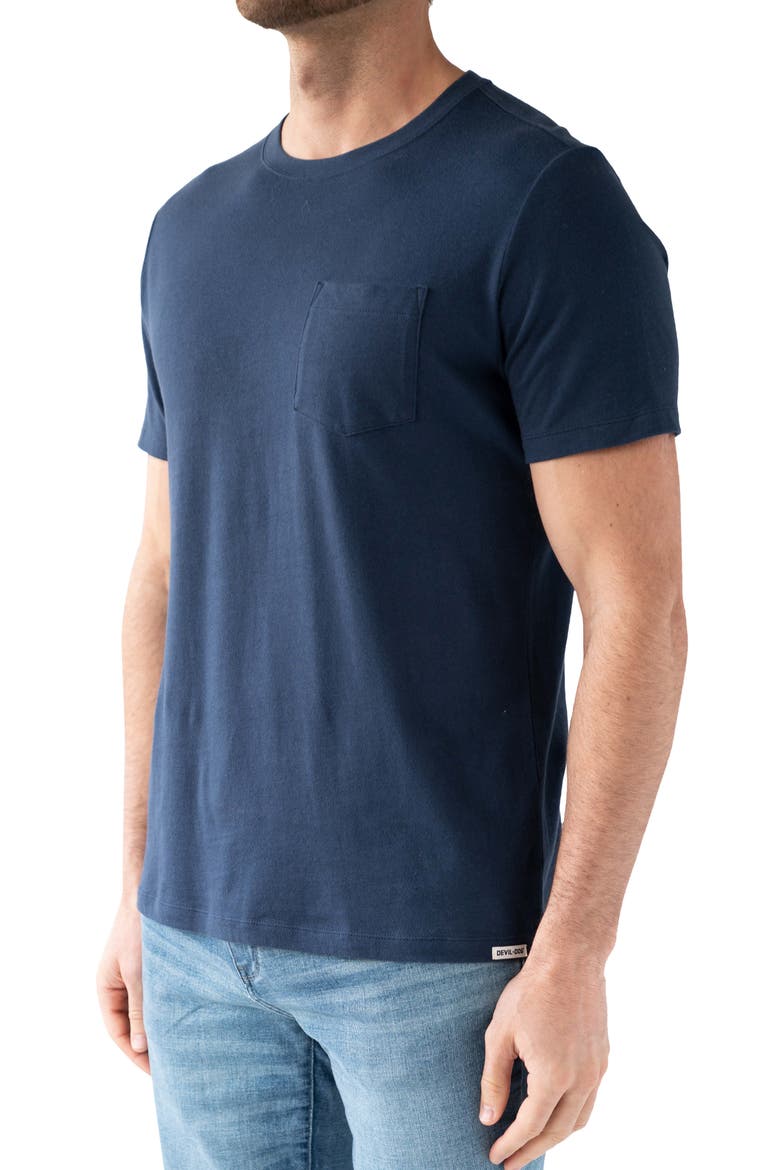 Men's Signature Pocket T-Shirt, Alternate, color, NAVY BLUE