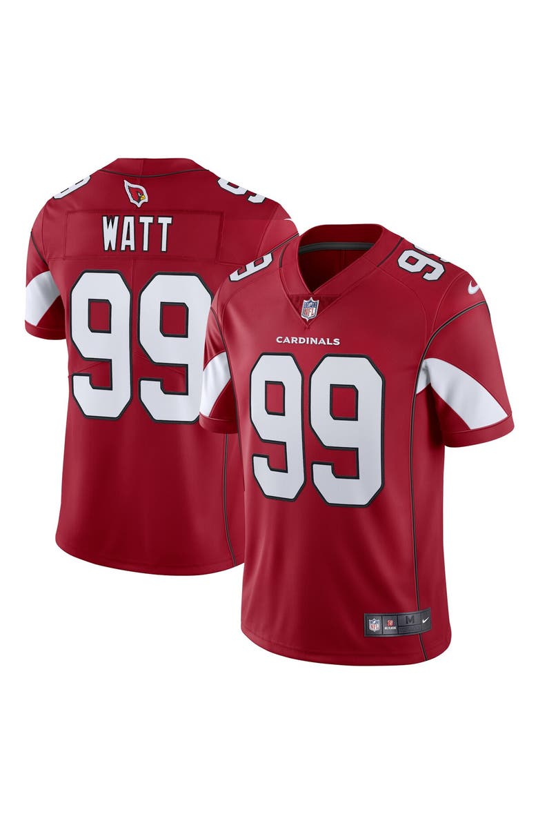 Nike Men's Nike J.J. Watt Cardinal Arizona Cardinals Vapor Limited Jersey, Main, color, 