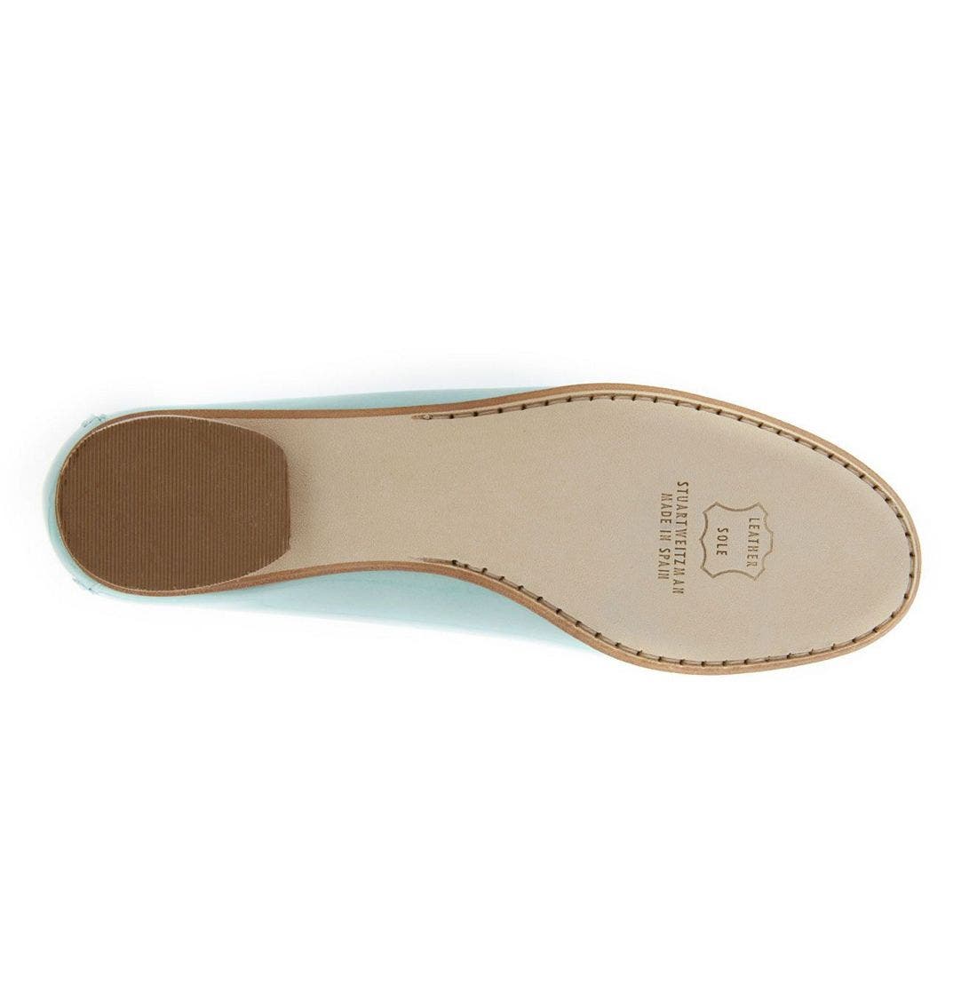 Stuart Weitzman 'Toggle' Moccasin, Alternate, color, Chalk