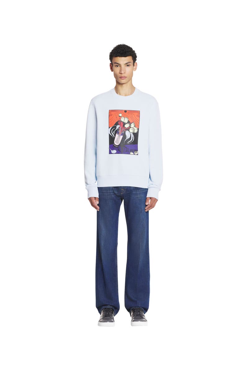 Lanvin Printed Sweatshirt, Alternate, color, 
