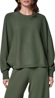 Donna Karan New York Dolman Sleeve Milano Knit Sweater
