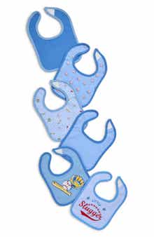 Little Me 6-Pack Assorted Home Run Bibs
