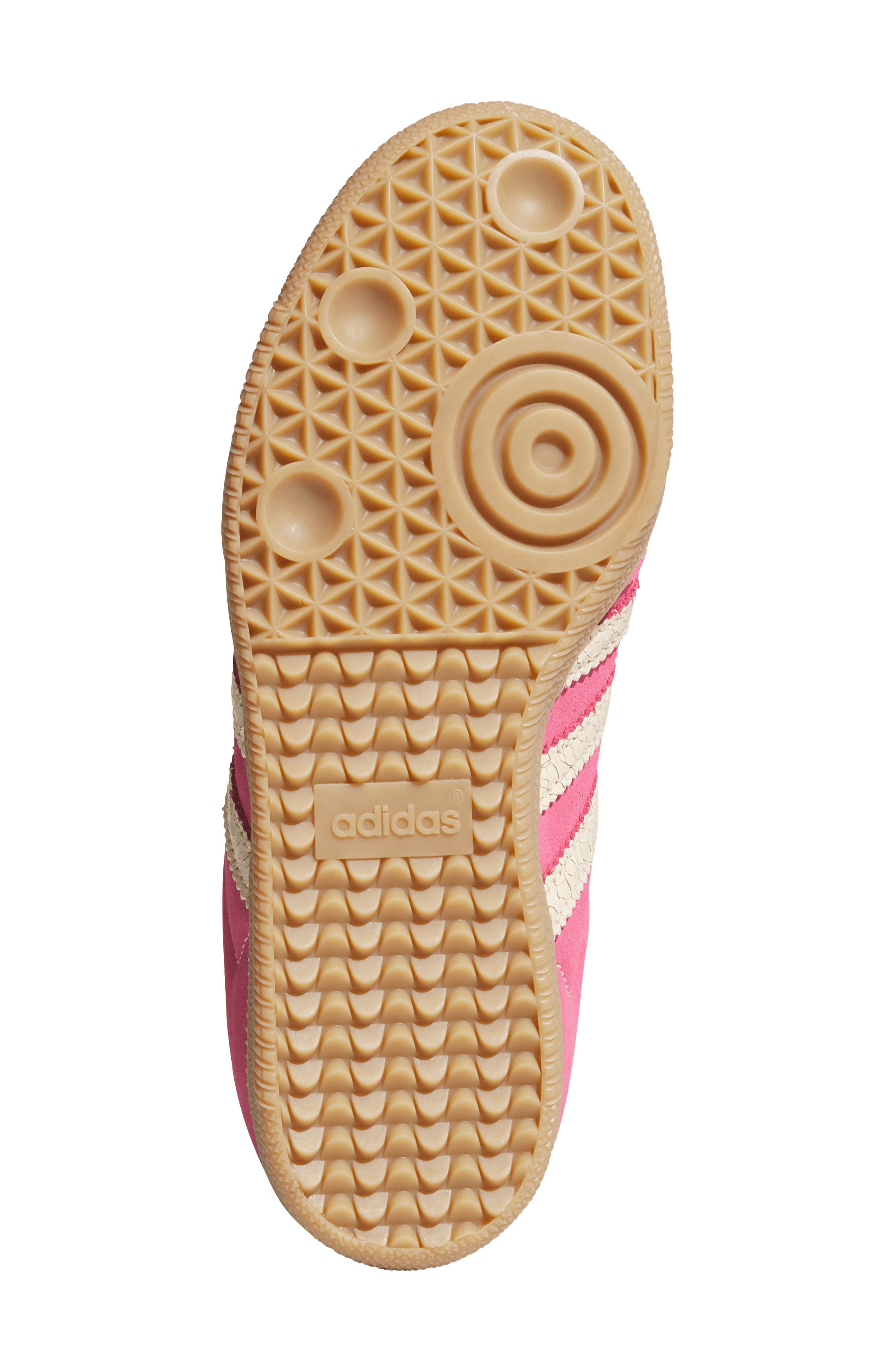 Kids' Samba OG Sneaker, Alternate, color, PINK FUSION/ VANILLA/ GUM