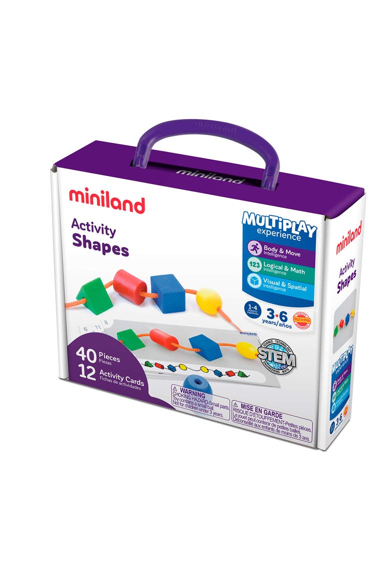Activity Shapes, Alternate, color, Multi