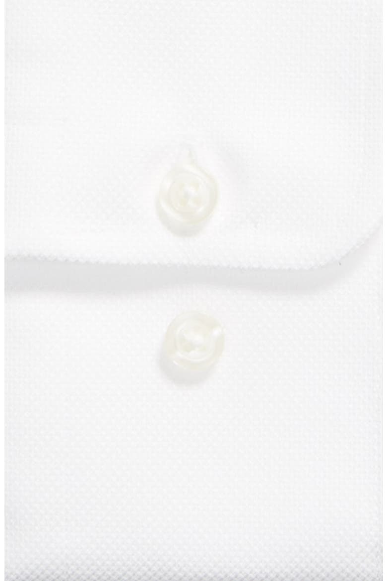 Trim Fit Royal Oxford Dress Shirt, Alternate, color, WHITE