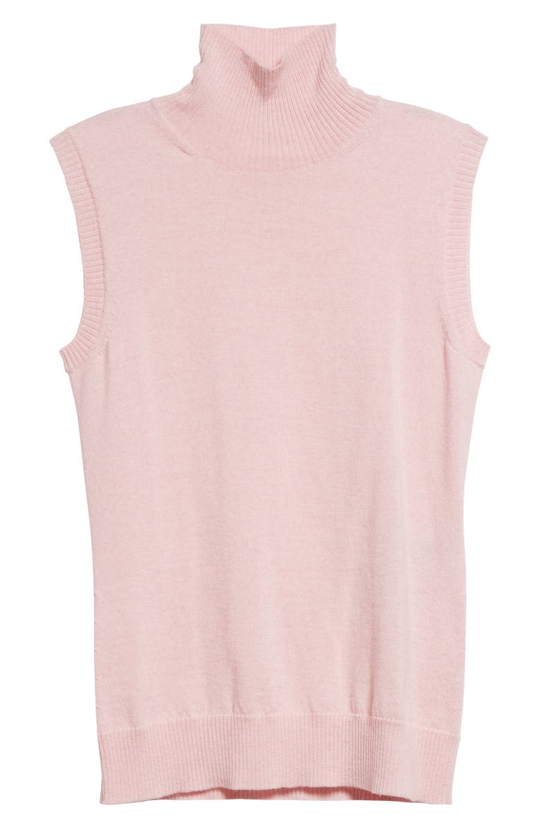 SPORTMAX Ardenza Sleeveless Wool Turtleneck Sweater, Alternate, color,