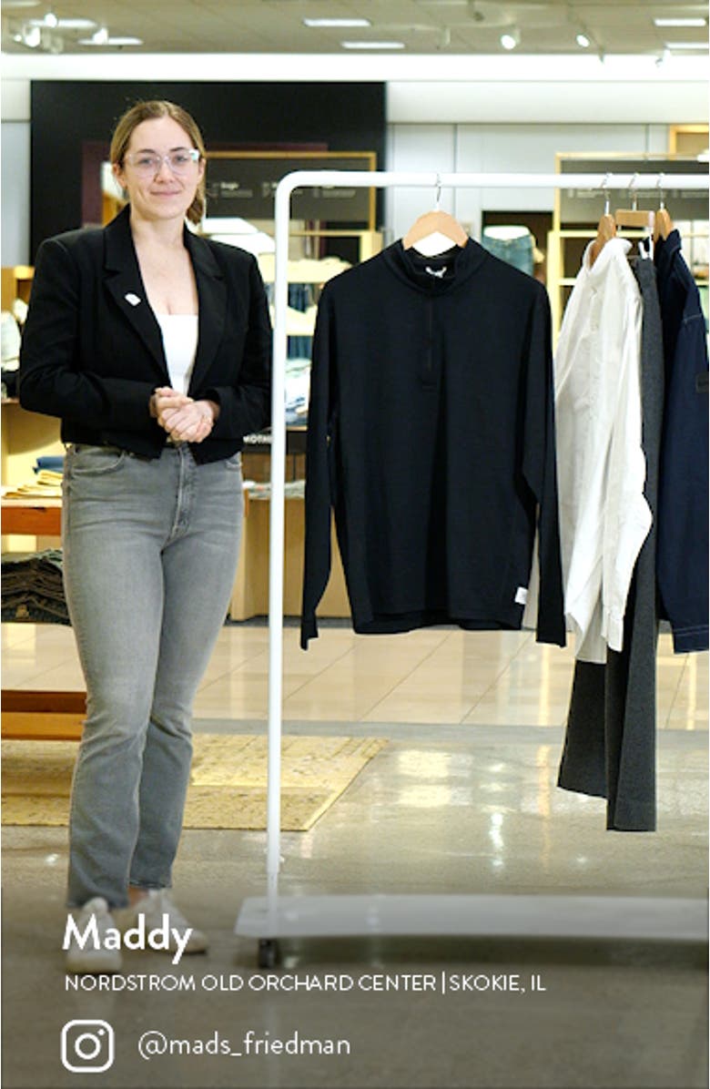 Solotex<sup>®</sup> Mesh Tiebreak Quarter Zip Top, sales video thumbnail