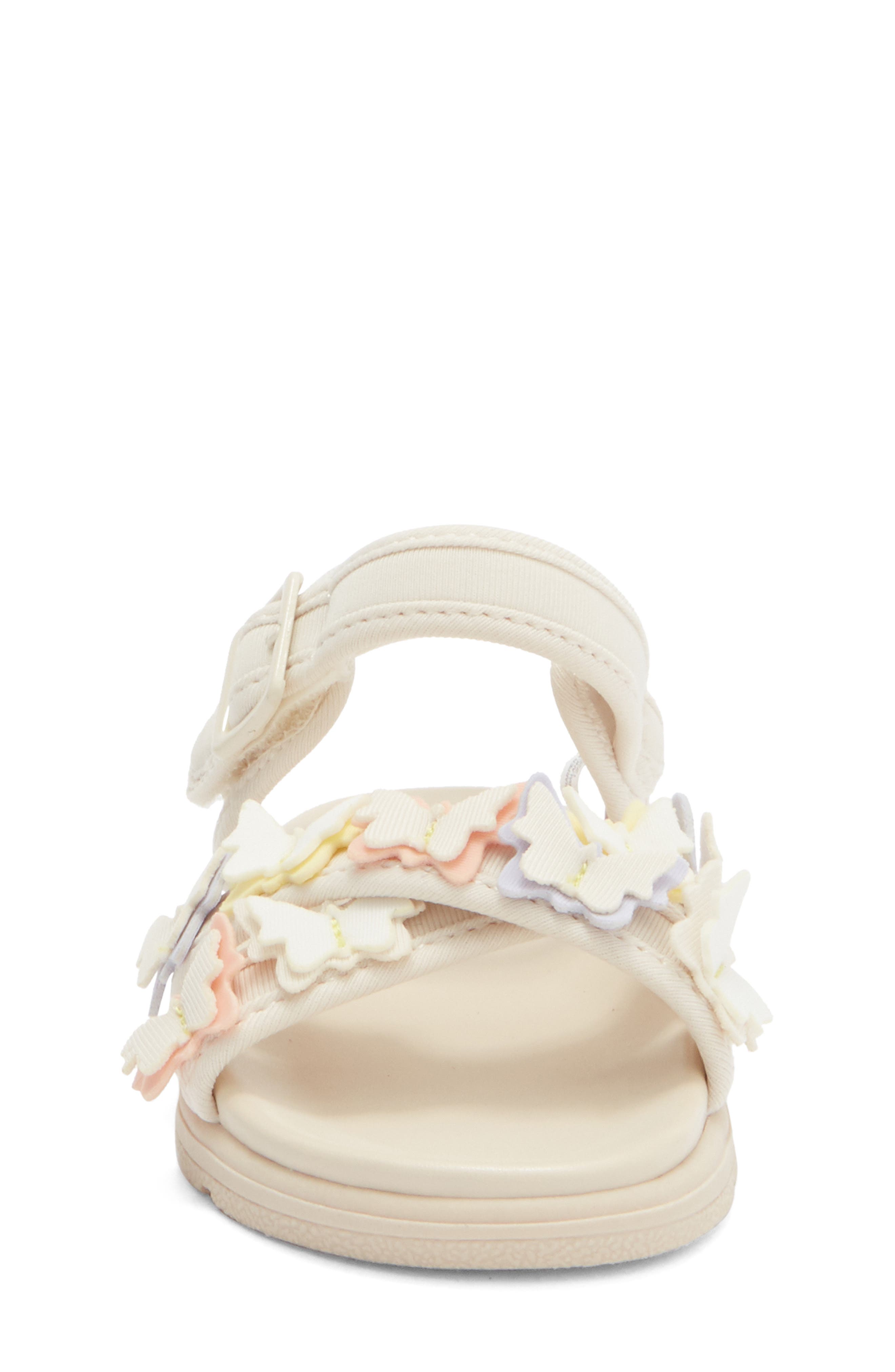 Harper Canyon Kids' Lainee Butterfly Sandal, Alternate, color, Beige Multi