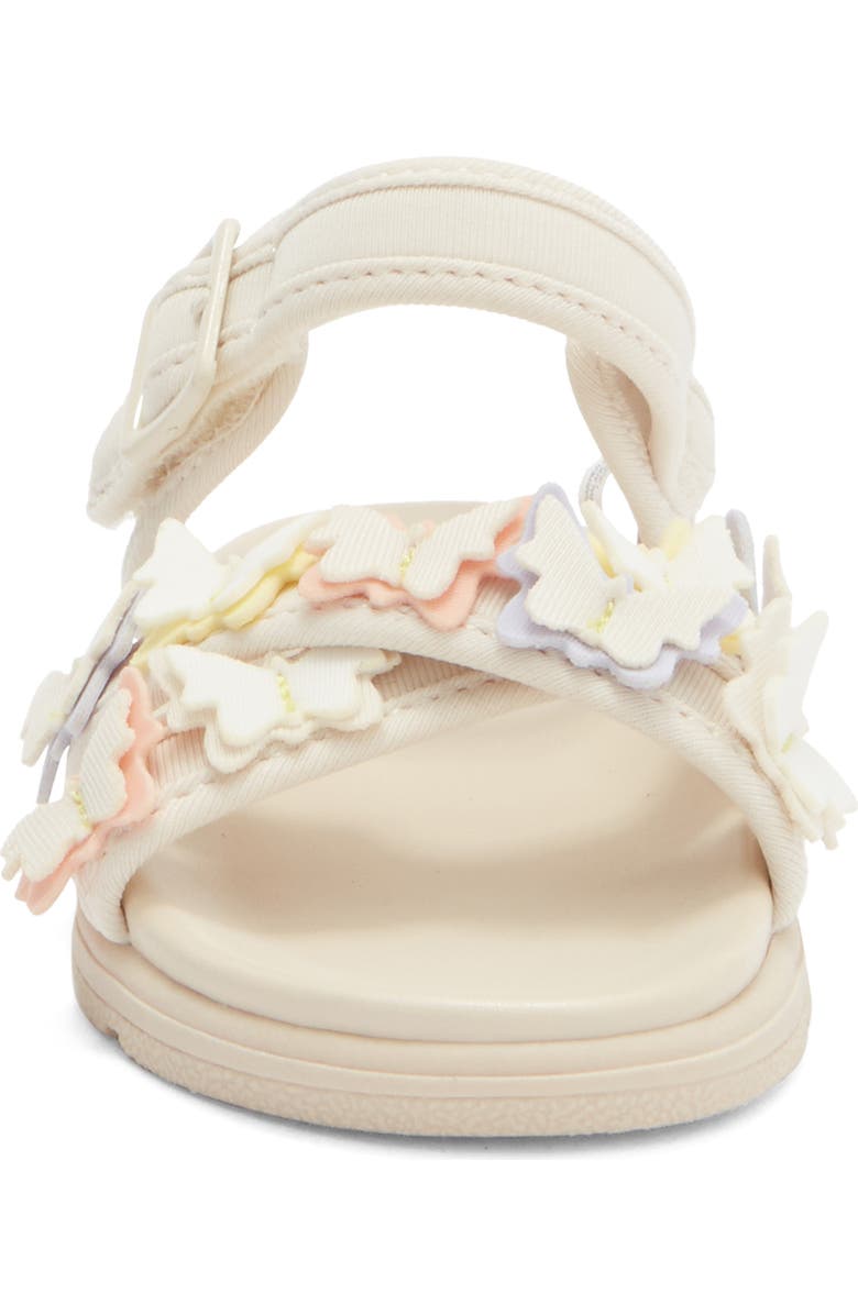 Harper Canyon Kids' Lainee Butterfly Sandal, Alternate, color, Beige Multi