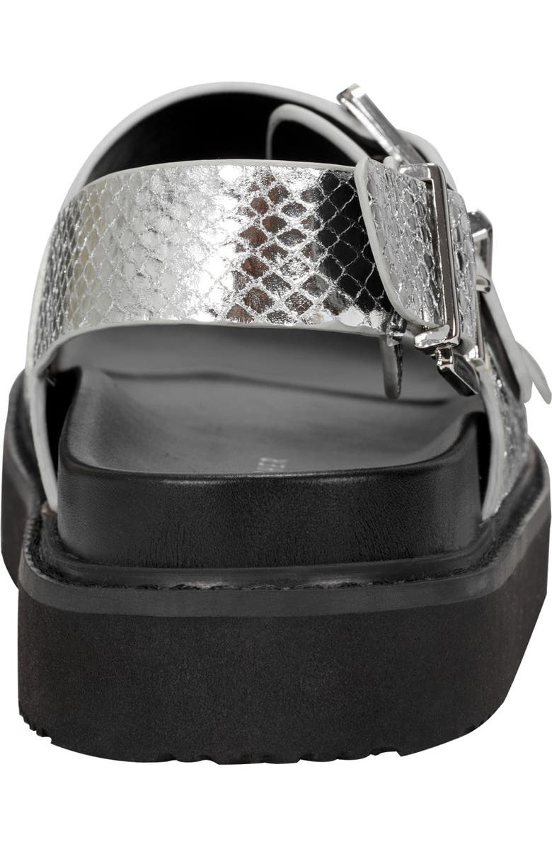 Marc Fisher LTD Agenda Sandal, Alternate, color, Silver