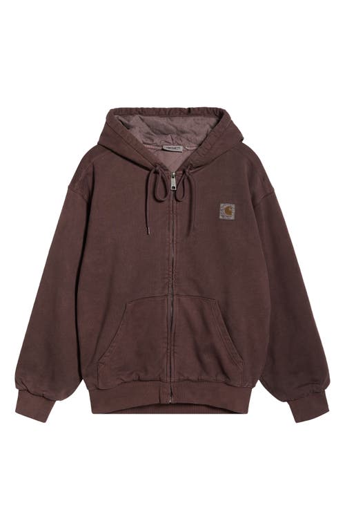 Carhartt Work In Progress Hooded Vista Jacket In Brown