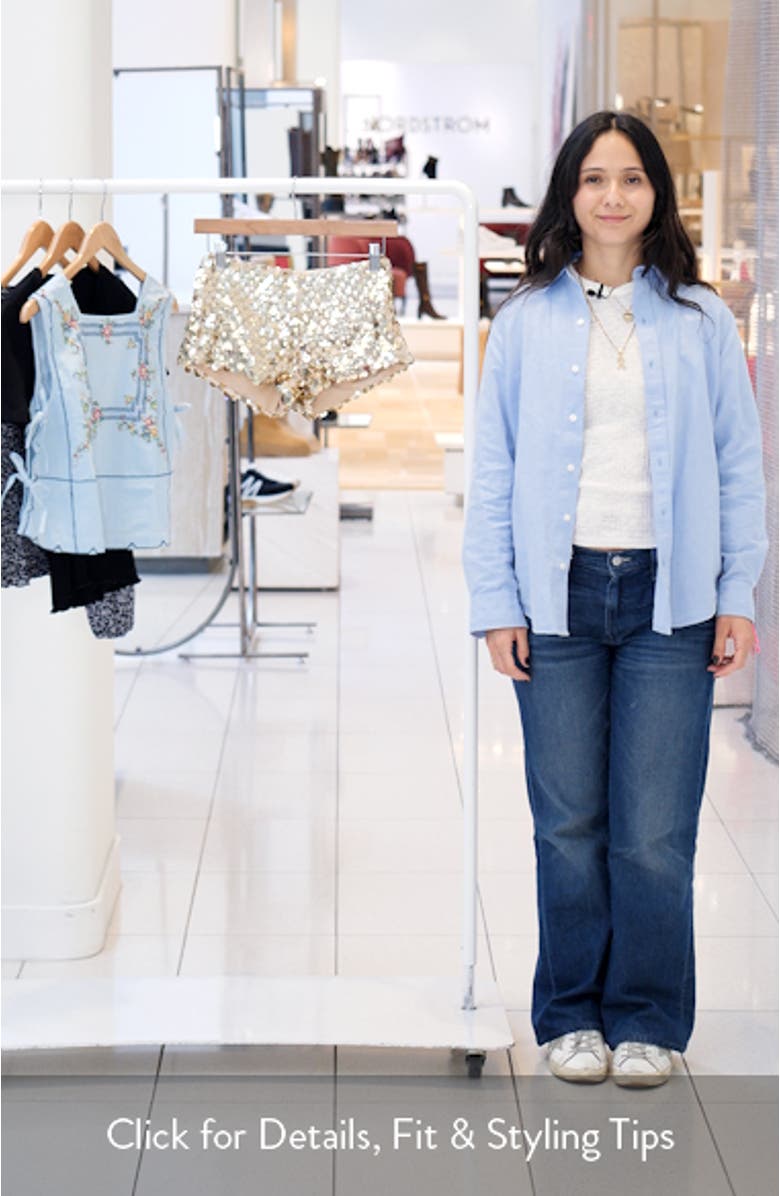 Macie Sequin Micro Shorts, sales video thumbnail