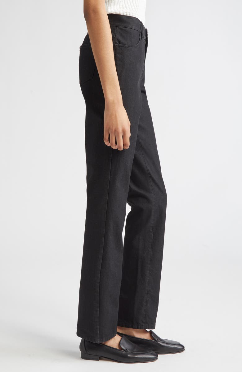 Lafayette 148 New York Thompson Jeans, Alternate, color, Black