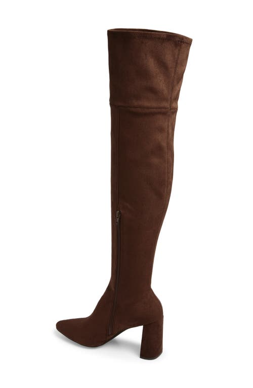 Jeffrey Campbell Parisah Over The Knee Boot In Brown