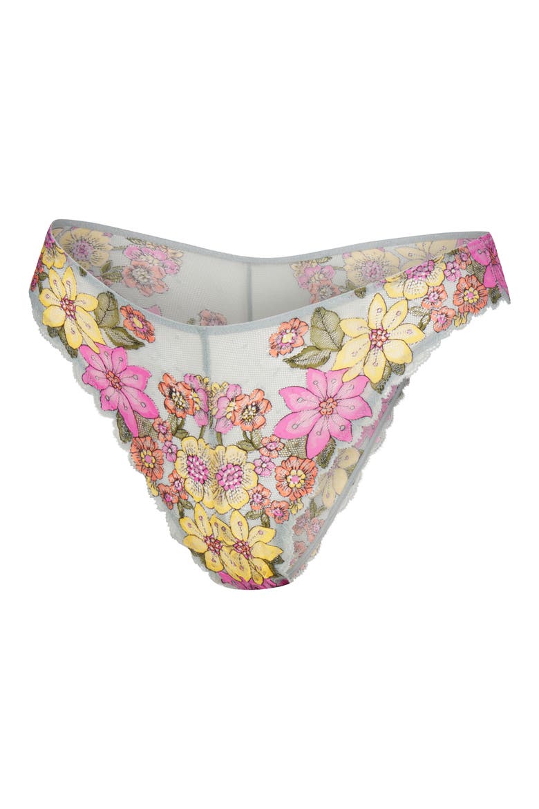 Mod Poppy Brazilian Panties, Alternate, color, MORNING GREY FLORAL