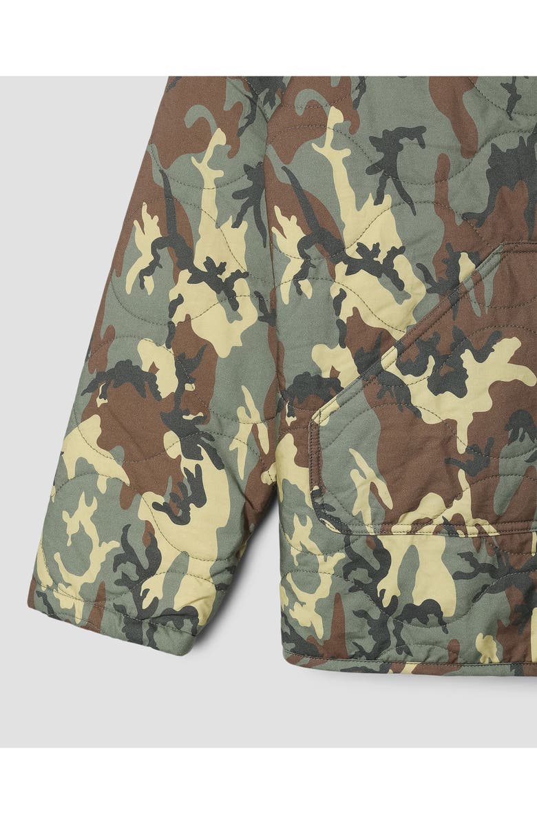 STAN RAY Reversible Quilted Liner Jacket, Alternate, color, Woodland Dpm