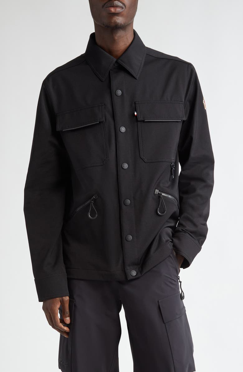 Moncler Vadret Shirt Jacket, Main, color, 