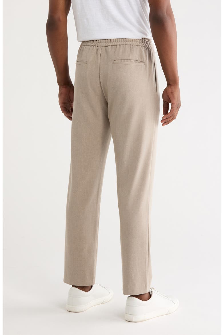 Marl Smart Sweatpants, Alternate, color, TAN