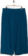 Eileen Fisher Organic Linen Crop Wide Leg Pants