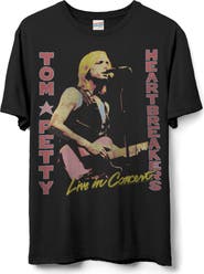 Junk Food Tom Petty Live in Concert Graphic T-Shirt