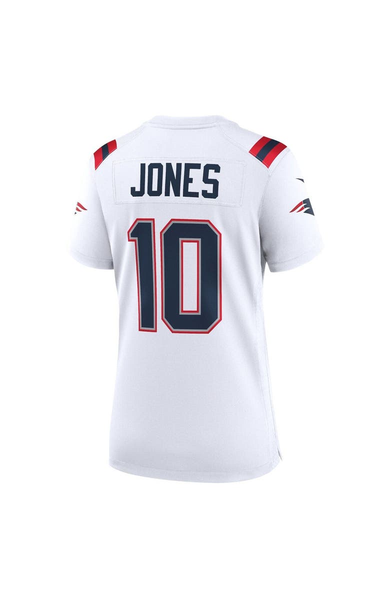 Nike Women's Nike Mac Jones White New England Patriots Game Jersey, Alternate, color, 
